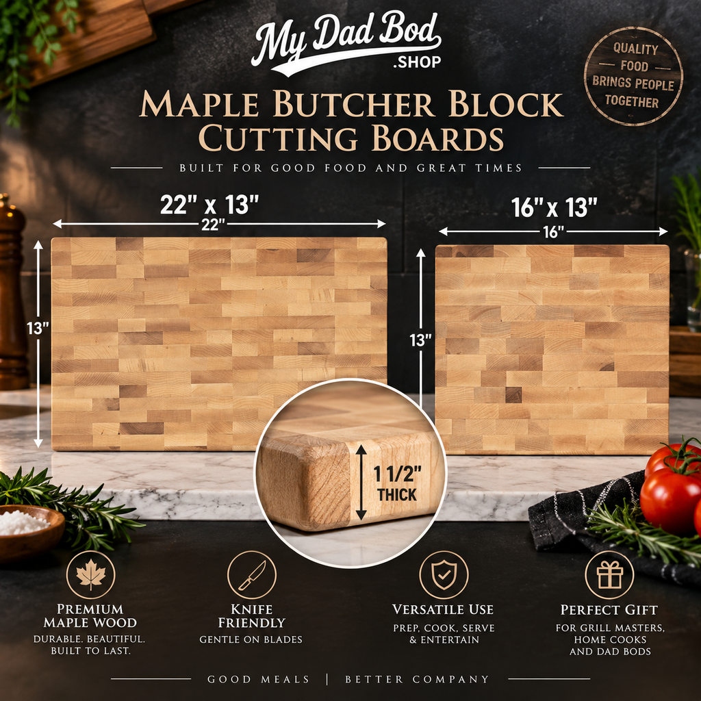 Exceptional Marbling – Premium Maple Cutting Board