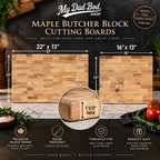 Exceptional Marbling – Premium Maple Cutting Board