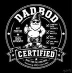 Dad Bod Certified – Funny Dad T-Shirt