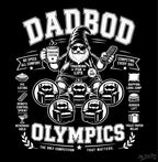 Dad Bod Olympics – Funny Dad T-Shirt