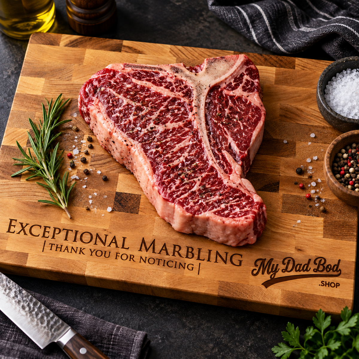 Exceptional Marbling – Premium Maple Cutting Board