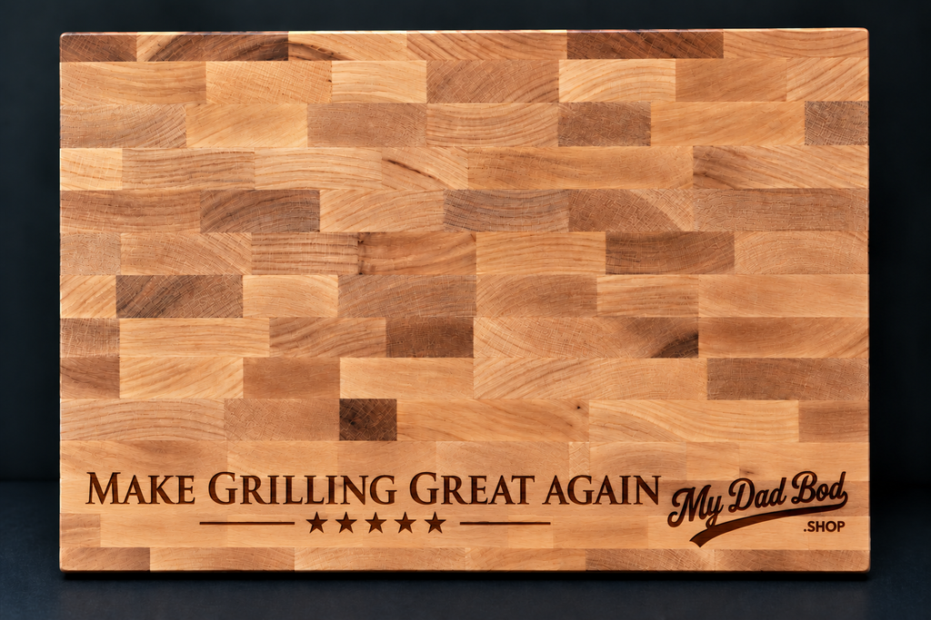 Make Grilling Great Again – Engraved Maple Cutting Board