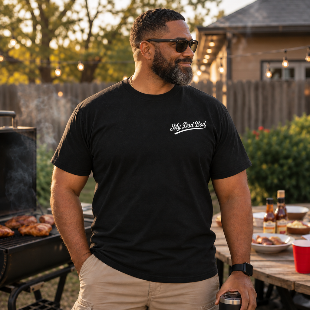 Dad Bod Certified – Funny Dad T-Shirt