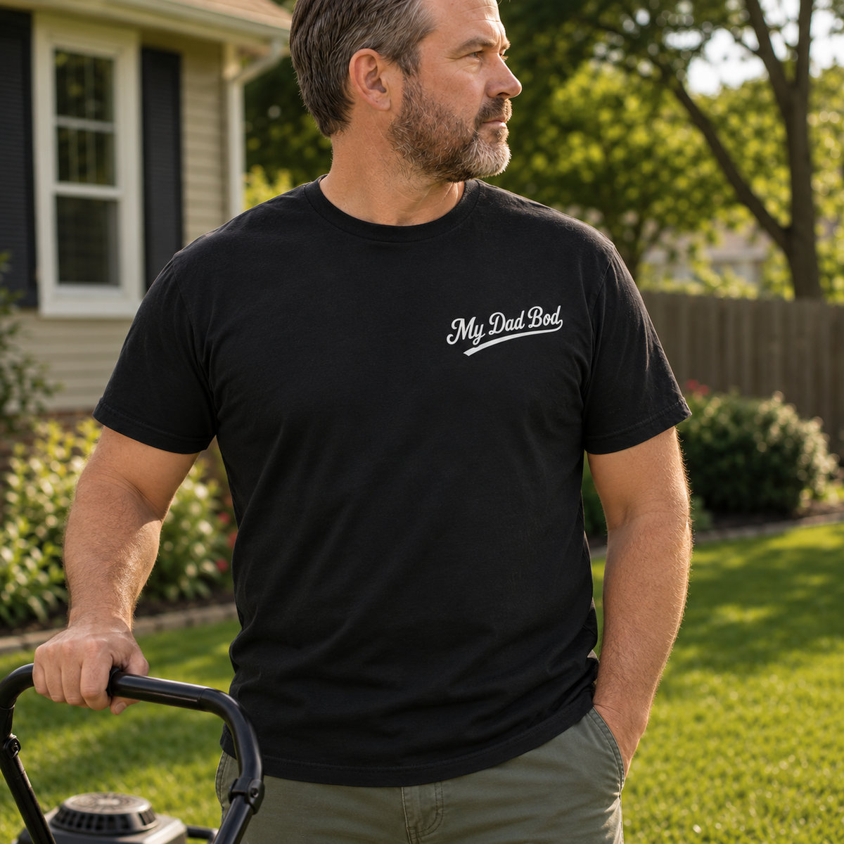 Dad Bod Olympics – Funny Dad T-Shirt